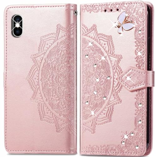 Handyhülle Tasche für iPhone X/XS Hülle,PU Lederhülle Wallet Flip Case Standfunktion Kartenfach Schutzhülle Klapphülle für iPhone X/XS Cover Handyhülle Tasche für iPhone X/XS Hülle,PU Lederhülle Wallet Flip Case Standfunktion Kartenfach Schutzhülle Klapphülle für iPhone X/XS Cover von BIIULHCI