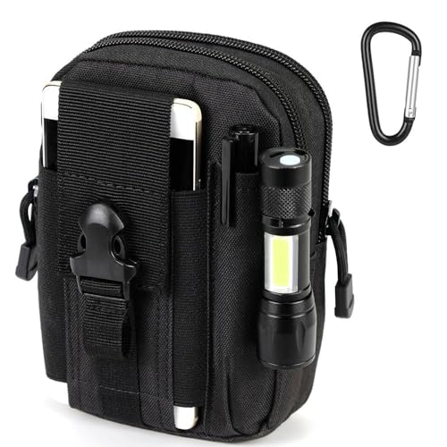 Handytasche Gürtel,Gürteltasche Herren Handyhülle für Ulefone Note 15 16 14 Pro 13P 11P 10 10P 9P 8 8P 7 6 6P 6T Universal Hülle mit Gürtel Schlaufe von BIIULHCI