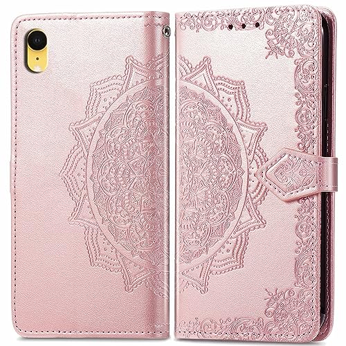 Hülle für iPhone XR,Klappbar Leder Tasche Case Cover,Handyhülle für iPhone XR Kartenfach Standfunktion Schutzhülle Klapphülle Lederhülle Hülle für iPhone XR,Klappbar Leder Tasche Case Cover,Handyhülle für iPhone XR Kartenfach Standfunktion Schutzhülle Klapphülle Lederhülle von BIIULHCI