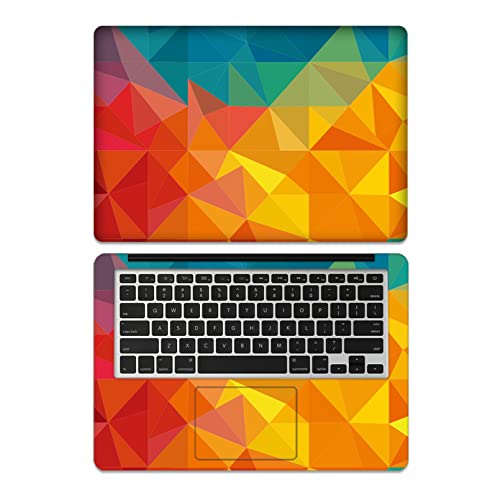 Folie Notebook Skin Farbdruckmuster Vinyl-Aufkleber Marmor Laptop-Aufkleber Haut 10 11 12 13 14 15 17 Zoll Für Alle Laptops von BIJIHUA