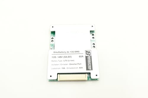13S 48V (54,6V) 60A (Burst 120A) Li-Ion BMS Ultra Slim PCB (für bis zu 2500W Motoren geeignet) Battery Management System von BIKEBATTERY YOUR LITHIUM ION EXPERT