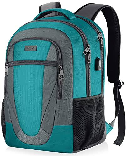 BIKROD Rucksack Damen, Schulrucksack Mädchen, 15.6 Zoll Laptoptasche mit USB Ladeanschluss, Wasserdicht Rucksack Herren | Arbeit Reisen Wandern Backpack mit Anti Diebstahl Tasche von BIKROD