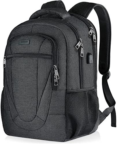 BIKROD Rucksack Herren und Damen, Schulrucksack Jungen Mädchen Teenager, Wasserdicht Rucksack | 18.4 Zoll Laptoptasche mit USB Ladeanschluss | Arbeit Reisen Wandern Backpack mit Anti Diebstahl Tasche BIKROD Rucksack Herren und Damen, Schulrucksack Jungen Mädchen Teenager, Wasserdicht Rucksack | 18.4 Zoll Laptoptasche mit USB Ladeanschluss | Arbeit Reisen Wandern Backpack mit Anti Diebstahl Tasche von BIKROD
