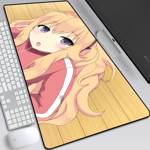 BILIVAN Gabriel DropOut Tsukinoise Innocent Gabriel's Fallen Mauspad, rutschfest, Anime-Spieltischunterlage (800 x 400 mm, 17) von BILIVAN