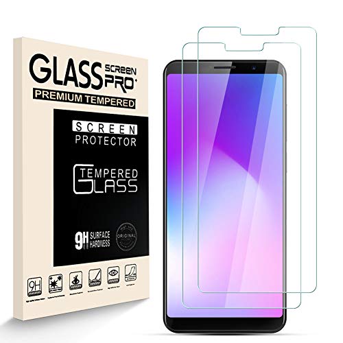 BILLONE Panzerglasfolie Schutzfolie für Cubot Power, 9H-Härte Tempered Glass, Anti-Kratzer, Einfache Installation, Anti-Fingerabdruck Displayschutzfolie für Cubot Power [2 Stück] von HJX