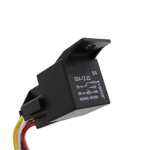 12V 24V 4pin 5pin 40A Kfz-Relais mit Halterung 6 Stück BIMRTGXR(24V 4Pin) von BIMRTGXR