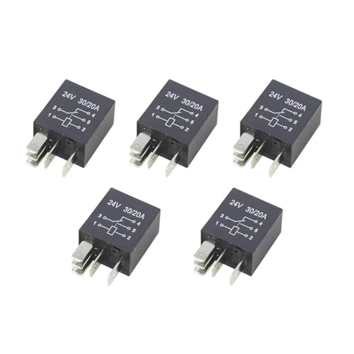 5 PCS 4 Pin/5 Pin 30A 12V/24V 4-pin/5-pin Automotive Relais BIMRTGXR(12V,5 PCS 5 Pin) von BIMRTGXR