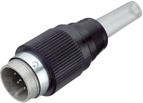 Binder 09-0063-00-07 Rundstecker Stecker, gerade Gesamtpolzahl: 7 Serie (Rundsteckverbinder): 690 1S von BINDER