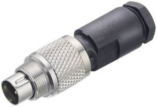 Binder 99-0405-00-03 Rundstecker Stecker, gerade Gesamtpolzahl: 3 Serie (Rundsteckverbinder): 712 1S von BINDER