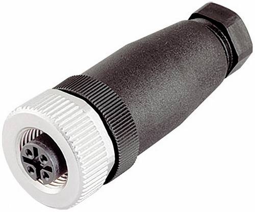 Binder 99 0492 12 12 Sensor-/Aktor-Steckverbinder, unkonfektioniert M12 Buchse, gerade Polzahl: 12 1 von BINDER