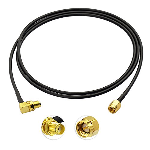 BINGFU 1M SMA Antennenkabel SMA Stecker auf SMA Buchse 4G LTE Antenne Verlängerungskabel Kompatibel mit 4G LTE WLAN FPV Homematic CCU2 CC1101 Huawei Router MEHRWEG BINGFU 1M SMA Antennenkabel SMA Stecker auf SMA Buchse 4G LTE Antenne Verlängerungskabel Kompatibel mit 4G LTE WLAN FPV Homematic CCU2 CC1101 Huawei Router MEHRWEG von BINGFU