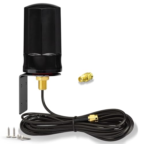 Bingfu 4G LTE Antenne 7 dBi Outdoor SMA-Stecker Antenne Wandmontage, wasserdichte Antenne Kompatibel mit Vodafone E-PlusT-Mobil O2 Vodafone 4G LTE Router Gateway Modem Wildkamera Bingfu 4G LTE Antenne 7 dBi Outdoor SMA-Stecker Antenne Wandmontage, wasserdichte Antenne Kompatibel mit Vodafone E-PlusT-Mobil O2 Vodafone 4G LTE Router Gateway Modem Wildkamera von BINGFU