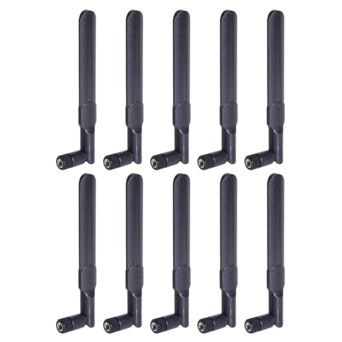 Bingfu 4G LTE Cellular Trail Kamera Antenne 8dBi RP-SMA Stecker Antenne (10er-Pack) BFN00967 von BINGFU