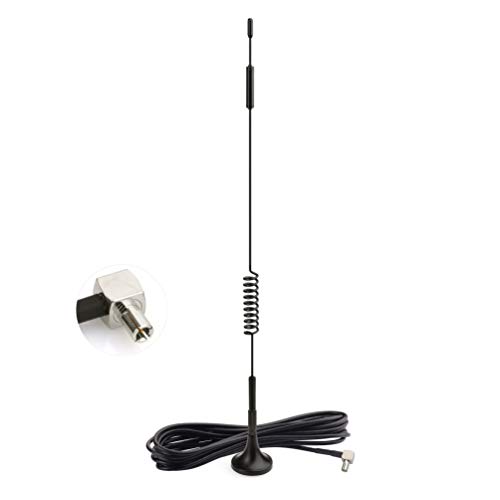 Bingfu 4G LTE Omni Antenne TS9 Adapter Magnetfuß Antenne Auto Handy Booster Repeater Antenne Kompatibel mit Huawei ZTE MiFi 4G LTE Mobil WLAN Hotspot AP von BINGFU