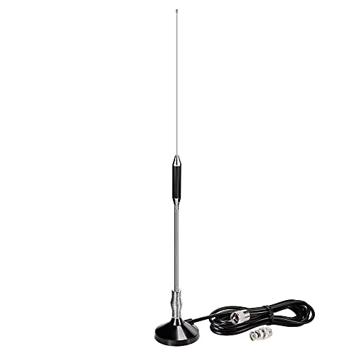 Bingfu CB-Funkantenne 27 MHz Antenne mit Magnetfuß PL259 & BNC-Stecker Kompatibel mit Cobra Midland Uniden Maxon President Mobile CB Funk Auto LKW CB Antennen Kit Bingfu CB-Funkantenne 27 MHz Antenne mit Magnetfuß PL259 & BNC-Stecker Kompatibel mit Cobra Midland Uniden Maxon President Mobile CB Funk Auto LKW CB Antennen Kit von BINGFU