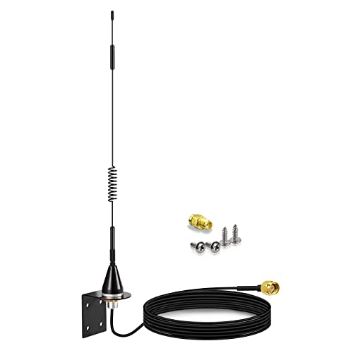 Bingfu Lora Gateway Antenne 868MHz 2dBi RP-SMA Stecker Antenne Outdoor Feste Halterung Wandhalterung Antenne für RAK Helium Hotspot Modul Bobcat Nebra HNT Miner LoRaWAN SyncroBit Gateway von BINGFU