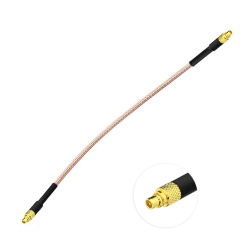 Bingfu MMCX-Stecker auf MMCX-Stecker RG178-Kabel 15 cm für WLAN, Wireless Ethernet, Radios, Zigbee Bluetooth Wireless von BINGFU