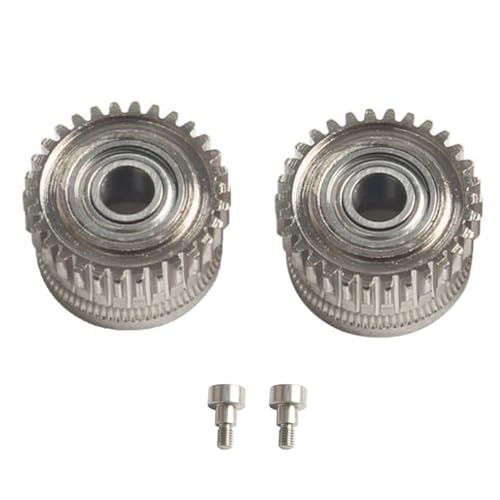BINGGA Hochleistungs-Extruder-Getriebe-Set für K1C 3D-Drucker, 2-teiliges Zubehör aus beschichtetem Stahl von BINGGA