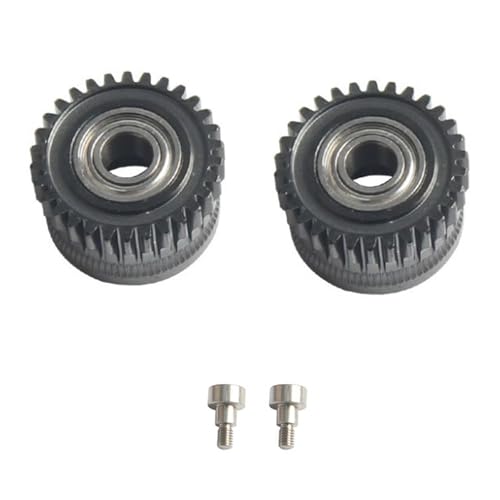 BINGGA Hochleistungs-Extruder-Getriebe-Set für K1C 3D-Drucker, 2-teiliges Zubehör aus beschichtetem Stahl von BINGGA