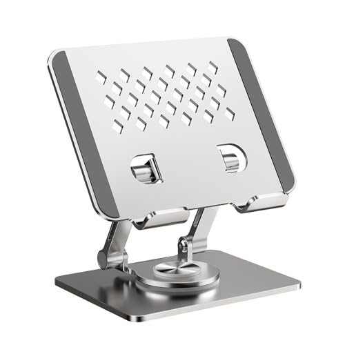 BINGGA Robuste Tablet-Halterung aus Metall, 360 drehbar, sicherer Halt für Handys, Tablets, Schutzhülle aus Silikon BINGGA Robuste Tablet-Halterung aus Metall, 360 drehbar, sicherer Halt für Handys, Tablets, Schutzhülle aus Silikon von BINGGA