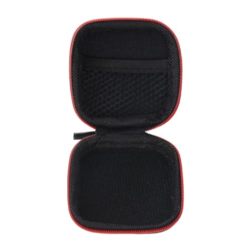 Kopfhörer-Box, Kopfhörer-Headset-Hülle, tragbare Kohlefaser-Organizer für Kabel und kleine Geräte, mit Handschlaufen von BINGGA