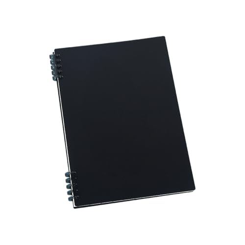 Nachfüllbares Notizbuch, liniert, Notizbuch, Tagebuch mit abnehmbaren 5 Ringen, für Büro, Schule, Schüler von BINGGA