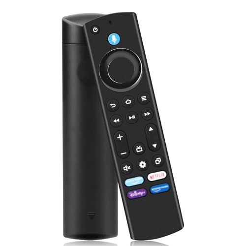 Ersatz-Sprachfernbedienung, 4th Gen, Ersatz Fernbedienung mit Sprachfunktion für AMZ F-ire TV Cube ((2nd Gen, 3rd Gen),für Insignia/Pioneer Smart TVs von BINGKELE