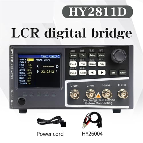 HY2810D LCR Digitale Brücke HY2811D Kondensator Widerstand Induktivität Tester Komponenten Einsatz in Produktentwicklung und -eingangsprüfung(HY2811D) von BINGNU
