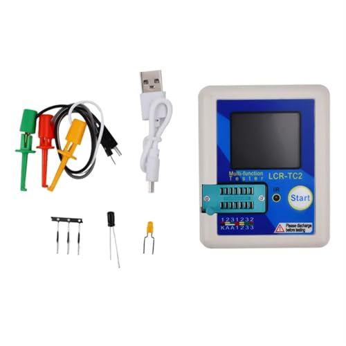 LCR-TC3 Transistortester TFT LCD Display Multimeter Diode Triode Kondensator Widerstand Test Meter MOSFET NPN PNP Triac MOS Einsatz in Produktentwicklung und -eingangsprüfung(LCR-TC2) von BINGNU