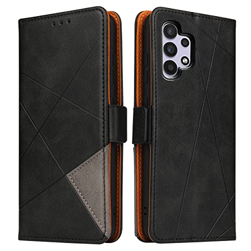 BININIBI Handyhülle für Samsung Galalxy A13/ A04s Hülle, Galaxy A13 Lederhülle Handytasche, Klapphülle Tasche Leder Klappbar für Samsung A13/ A04s, Schwarz Grau BININIBI Handyhülle für Samsung Galalxy A13/ A04s Hülle, Galaxy A13 Lederhülle Handytasche, Klapphülle Tasche Leder Klappbar für Samsung A13/ A04s, Schwarz Grau von BININIBI