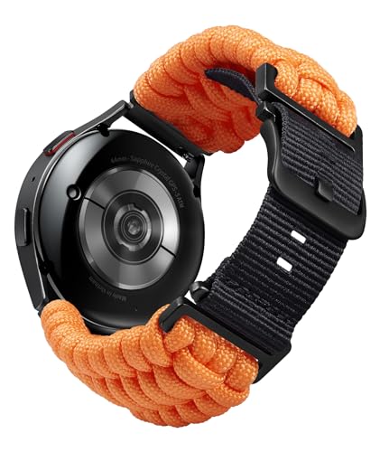 BINLUN Nylon Uhrenarmband Schnellverschluss Geflochtene Paracord Smartwatch Ersatzarmband 18mm 20mm 22mm Kompatibel mit Samsung Galaxy/Passend für Garmin/Passend für Huawei Armband für Herren Damen BINLUN Nylon Uhrenarmband Schnellverschluss Geflochtene Paracord Smartwatch Ersatzarmband 18mm 20mm 22mm Kompatibel mit Samsung Galaxy/Passend für Garmin/Passend für Huawei Armband für Herren Damen von BINLUN