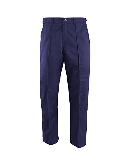 Bioguard AL-AM34SN-96R Serie AL-AM34 Antimikrobielle Hose für Herren, einfarbig, regulär, Größe 96 cm, Taille 96,5 cm, Sailor Navy von BIOGUARD