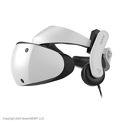 DreamGEAR Bionik Mantis VR Headphones: Compatible with Playstation VR2, Adjustable Design, Direct Connection to PSVR, Hi-Fi Sound, Slim Design/PS4/PS5 DreamGEAR Bionik Mantis VR Headphones: Compatible with Playstation VR2, Adjustable Design, Direct Connection to PSVR, Hi-Fi Sound, Slim Design/PS4/PS5 von BIONIK