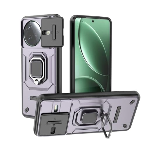 Schutzhülle für Xiaomi Poco F7 Pro, robuste Schutzhülle mit Ständer, stoßfest, Kamera-Gleitschutz, magnetische Autohalterung, Ringhalterung, Stoßstange, für Xiaomi Poco F7 Ultra (Lila, Poco F7 Pro) Schutzhülle für Xiaomi Poco F7 Pro, robuste Schutzhülle mit Ständer, stoßfest, Kamera-Gleitschutz, magnetische Autohalterung, Ringhalterung, Stoßstange, für Xiaomi Poco F7 Ultra (Lila, Poco F7 Pro) von BIOPLJ