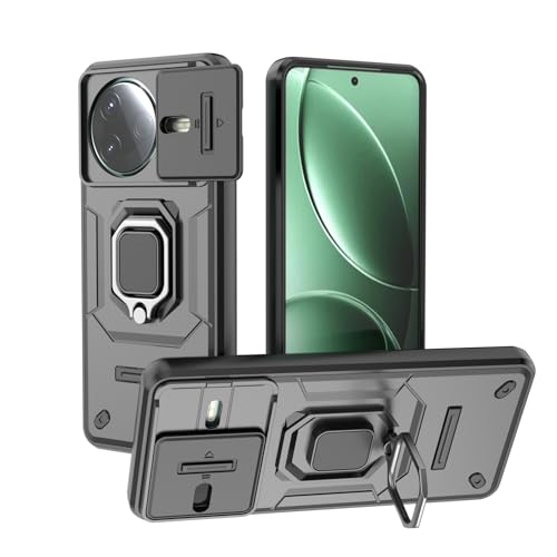 Schutzhülle für Xiaomi Poco F7 Pro, strapazierfähig, mit Ständer, stoßfest, Kamera-Gleitschutz, magnetische Autohalterung, Ringhalterung, Stoßstange, für Xiaomi Poco F7 Ultra (Schwarz, Poco F7 Pro) Schutzhülle für Xiaomi Poco F7 Pro, strapazierfähig, mit Ständer, stoßfest, Kamera-Gleitschutz, magnetische Autohalterung, Ringhalterung, Stoßstange, für Xiaomi Poco F7 Ultra (Schwarz, Poco F7 Pro) von BIOPLJ