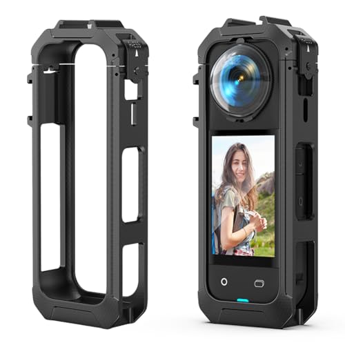 BIOSA Schutzrahmen for Insta360 X5, PC Kamera Schutzrahmen Magnetische Schutzhülle mit Schnellverschluss for Insta 360 X5 Action Kamera Zubehör BIOSA Schutzrahmen for Insta360 X5, PC Kamera Schutzrahmen Magnetische Schutzhülle mit Schnellverschluss for Insta 360 X5 Action Kamera Zubehör von BIOSA