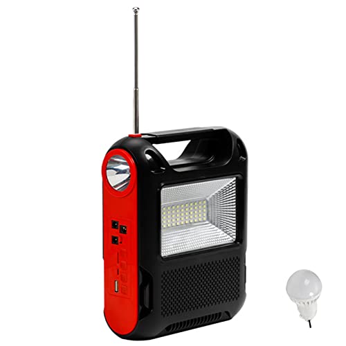 BIOSA Solar Camping Radios Multifunktional Taschenlampe Radio Tragbare Power Bank -kompatibler integrierter Lautsprecher wiederverwendbar for die Außenseite zu Hause BIOSA Solar Camping Radios Multifunktional Taschenlampe Radio Tragbare Power Bank -kompatibler integrierter Lautsprecher wiederverwendbar for die Außenseite zu Hause von BIOSA