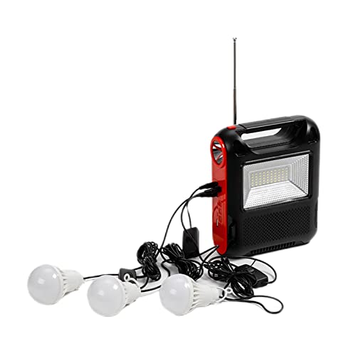 BIOSA Solar Camping Radios Multifunktionales Flutlicht Radios Tragbare Power Bank -kompatibler integrierter Lautsprecher wiederverwendbar for den Außenbereich zu Hause BIOSA Solar Camping Radios Multifunktionales Flutlicht Radios Tragbare Power Bank -kompatibler integrierter Lautsprecher wiederverwendbar for den Außenbereich zu Hause von BIOSA