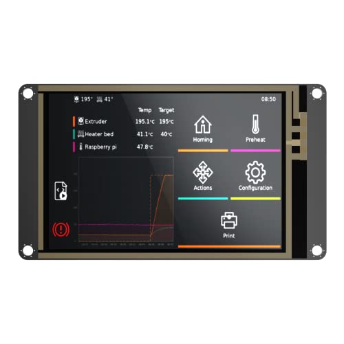 BIGTREETECH TFT35 SPI V2.1 Touch Screen Display 3.5 Inches Smart Controller Panel Use with CB1 + BTT Manta E3EZ / Manta M8P / Manta M4P / Manta M5P to Run Klipper von BIQU