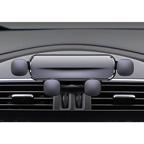 Handyhalterung Auto für Audi A3 2021-2022, Verstellbarer 360° Drehbar KFZ Handyhalter Rutschfestes Handy Halterung für Auto mit Stabilem Metallhaken,A Black von BIRNN