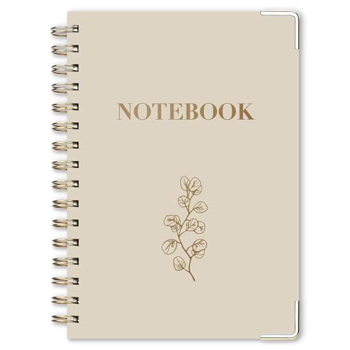 BIROYAL Notizbuch A5 Dotted, 300 Seiten Bullet Journal, Spiralblock mit Bindeband und Schutzecken, Aesthetic Notizbuch A7 Gepunktetes zum Schreiben für Frauen Männer Arbeit Büro Schule BIROYAL Notizbuch A5 Dotted, 300 Seiten Bullet Journal, Spiralblock mit Bindeband und Schutzecken, Aesthetic Notizbuch A7 Gepunktetes zum Schreiben für Frauen Männer Arbeit Büro Schule von BIROYAL