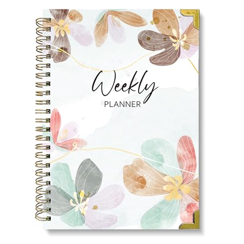 BIROYAL Undatierter Wochenplaner | Weekly Planner | Terminplaner A5 | wöchentlicher Terminkalender mit To-Do-Liste, großem Notizfeld | 52 Blatt Terminplaner auf Deutsch Ringbuch mit Hardcover BIROYAL Undatierter Wochenplaner | Weekly Planner | Terminplaner A5 | wöchentlicher Terminkalender mit To-Do-Liste, großem Notizfeld | 52 Blatt Terminplaner auf Deutsch Ringbuch mit Hardcover von BIROYAL
