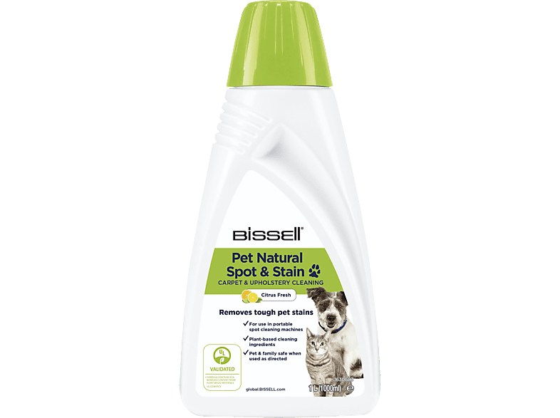 BISSELL Natural Spot & Stain 1L PET, Reinigungsmittel von BISSELL