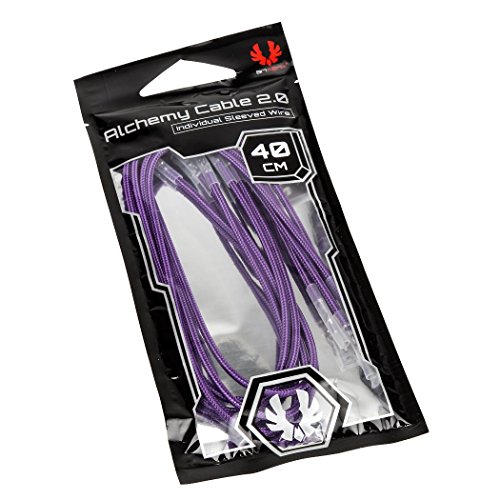 BITFENIX Alchemy 2.0 PSU-Kabel, 5 x 40 cm, Violett von BITFENIX