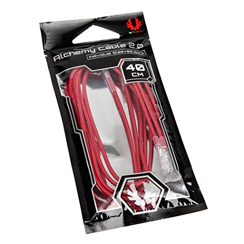 BitFenix Alchemy 2.0 PSU Kabel, 5 x 40 cm, Rot BitFenix Alchemy 2.0 PSU Kabel, 5 x 40 cm, Rot von BITFENIX
