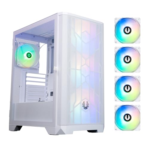 BitFenix Fang 4ARGB Black PC Gaming Case (White) von BITFENIX