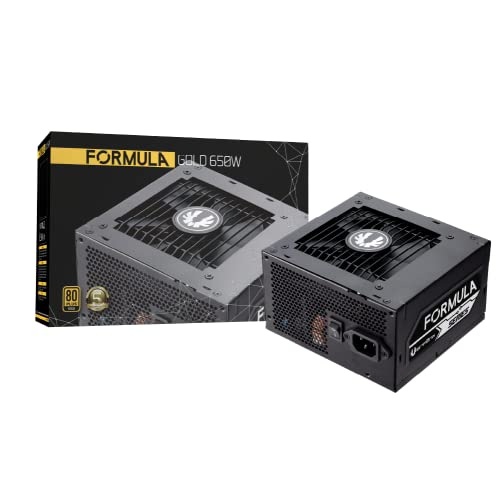 BitFenix Formula 650 Watt Netzteil 80 Plus Gold Effizientes Power Supply 650w Gold für Gaming PC, Langen Kabeln für Einfaches Kabelmanagement BitFenix Formula 650 Watt Netzteil 80 Plus Gold Effizientes Power Supply 650w Gold für Gaming PC, Langen Kabeln für Einfaches Kabelmanagement von BITFENIX