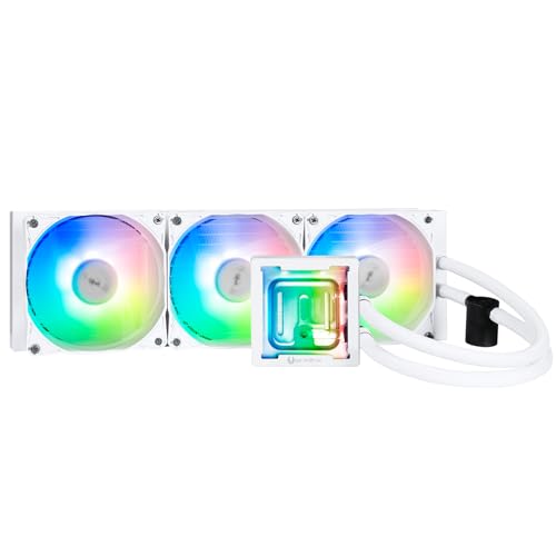 BITFENIX Watercooling CPU Cube AIO 360 (weiß) von BITFENIX