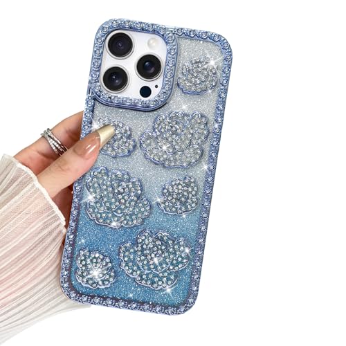 BITOBE Entworfen für iPhone 16 Pro Max, niedliche 3D-Schmetterlings-Hülle, schlanke Beschichtung, Glitzer, Bling, Luxus-Strass, Blumenabdeckung, für Frauen und Mädchen, schützende Kameraschutzhülle BITOBE Entworfen für iPhone 16 Pro Max, niedliche 3D-Schmetterlings-Hülle, schlanke Beschichtung, Glitzer, Bling, Luxus-Strass, Blumenabdeckung, für Frauen und Mädchen, schützende Kameraschutzhülle von BITOBE