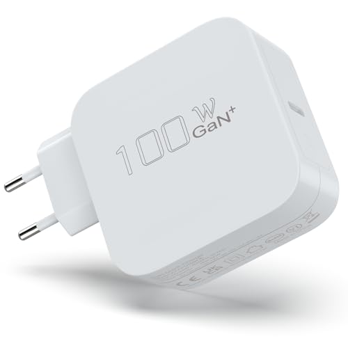 100W USB C Ladegerät GaN Netzteil PD Charger, kompatibel mit MacBook Pro, iPhone 16 Pro Max/16 Pro/15 Pro/15 Pro Max, iPad, Galaxy S24 Ultra, Google, Vision Pro 100W USB C Ladegerät GaN Netzteil PD Charger, kompatibel mit MacBook Pro, iPhone 16 Pro Max/16 Pro/15 Pro/15 Pro Max, iPad, Galaxy S24 Ultra, Google, Vision Pro von BIUBOTY